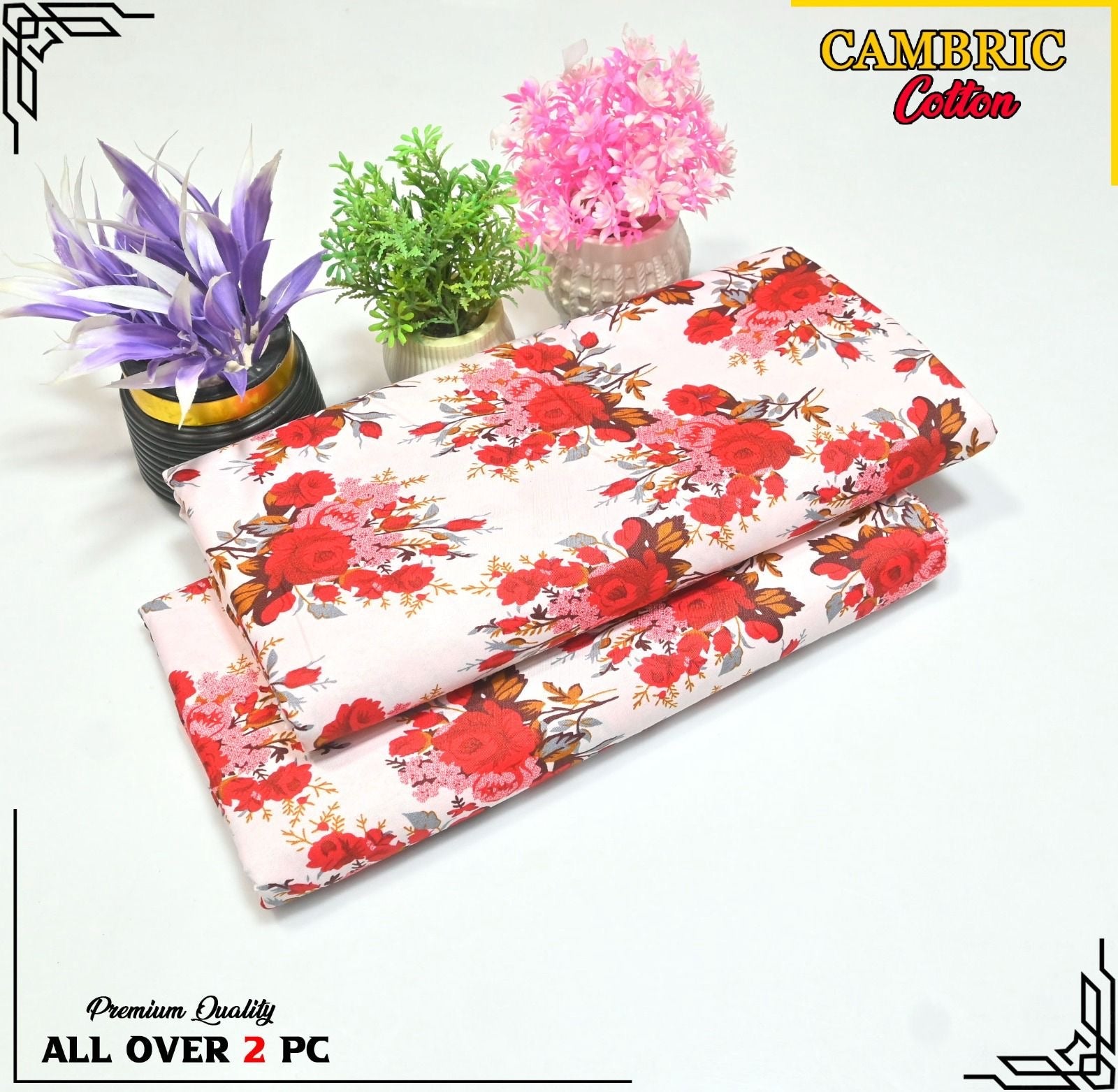 Cambric cotton By Riwaj 2pc D#210