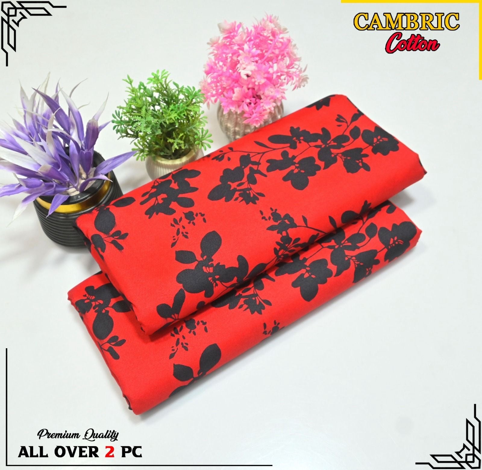Cambric cotton By Riwaj 2pc D#224