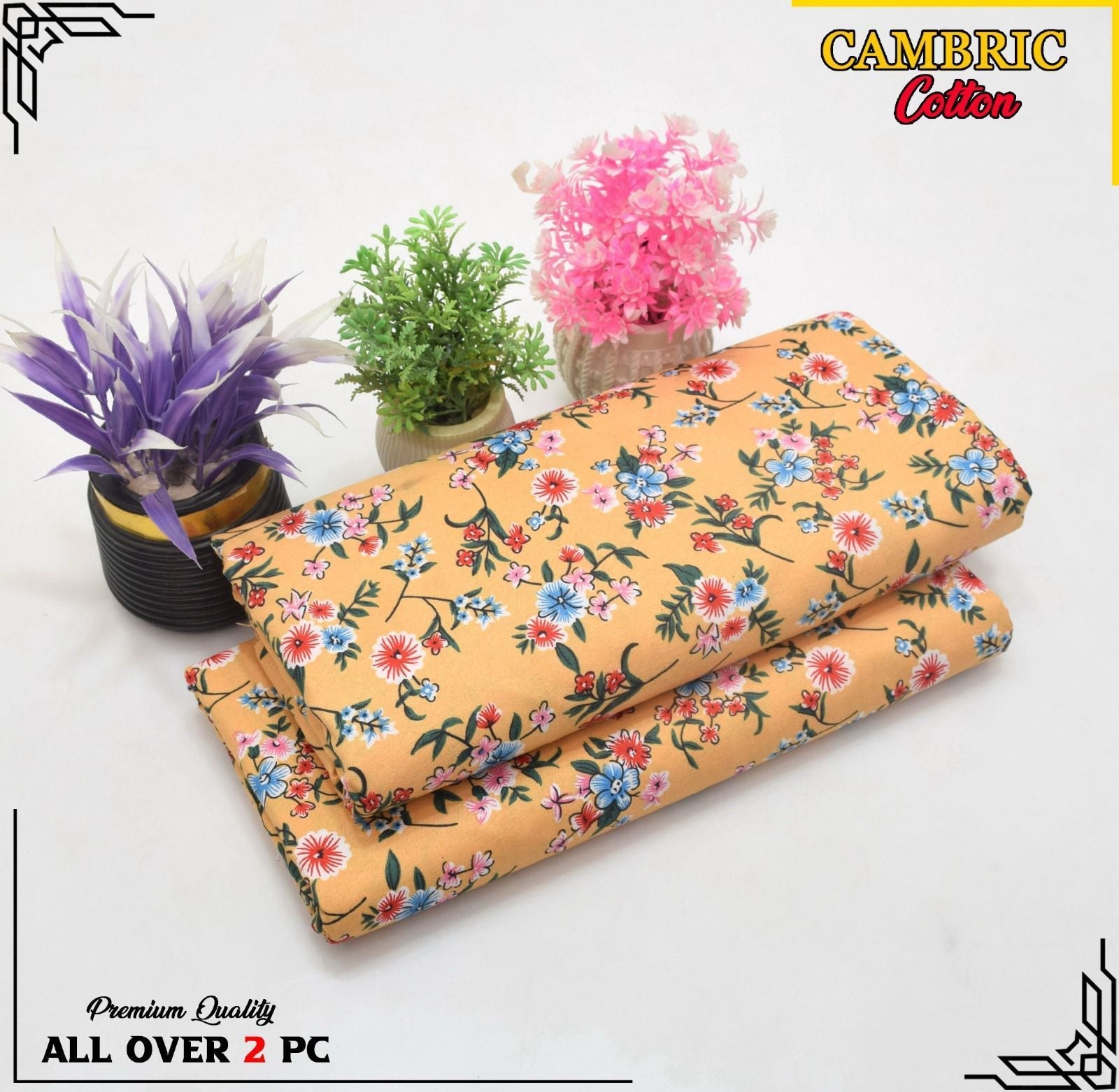 Cambric cotton By Riwaj 2pc D#276