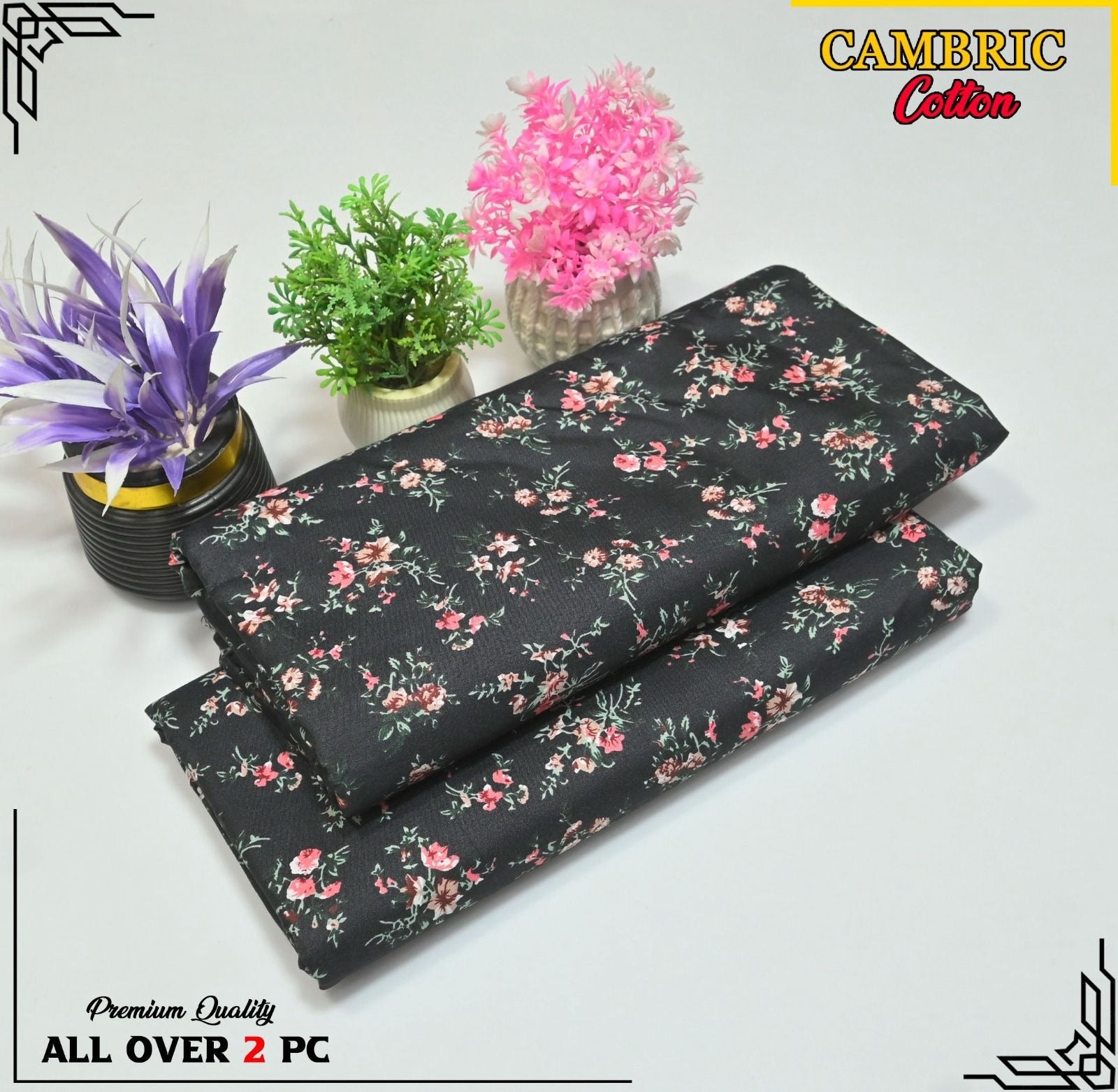 Cambric cotton By Riwaj 2pc D#242