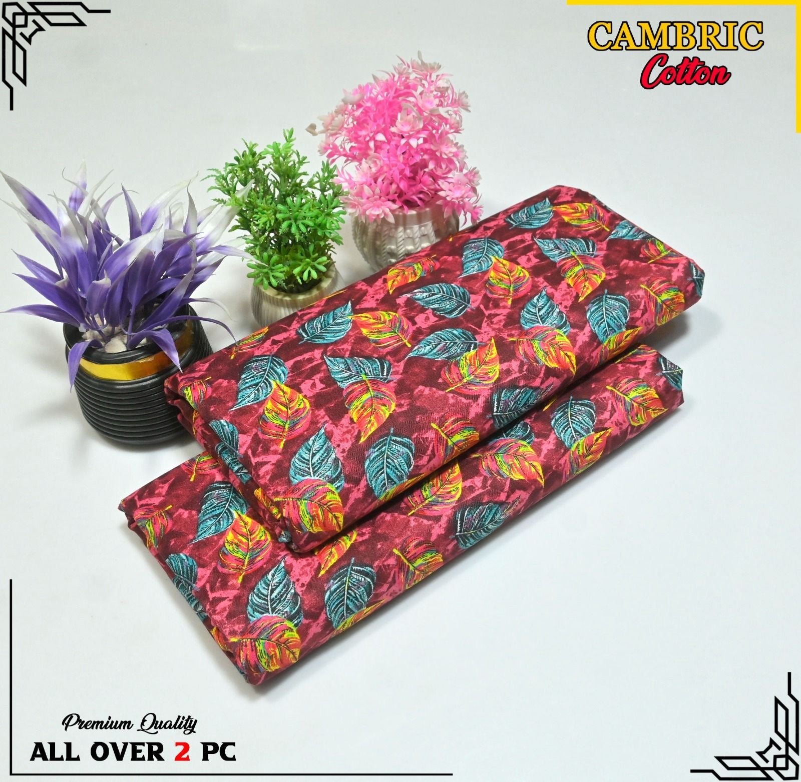 Cambric cotton By Riwaj 2pc D#221