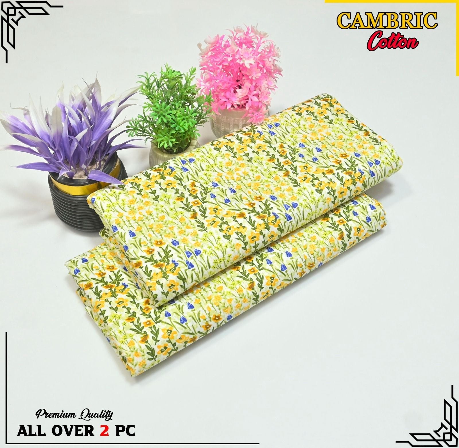 Cambric cotton By Riwaj 2pc D#212