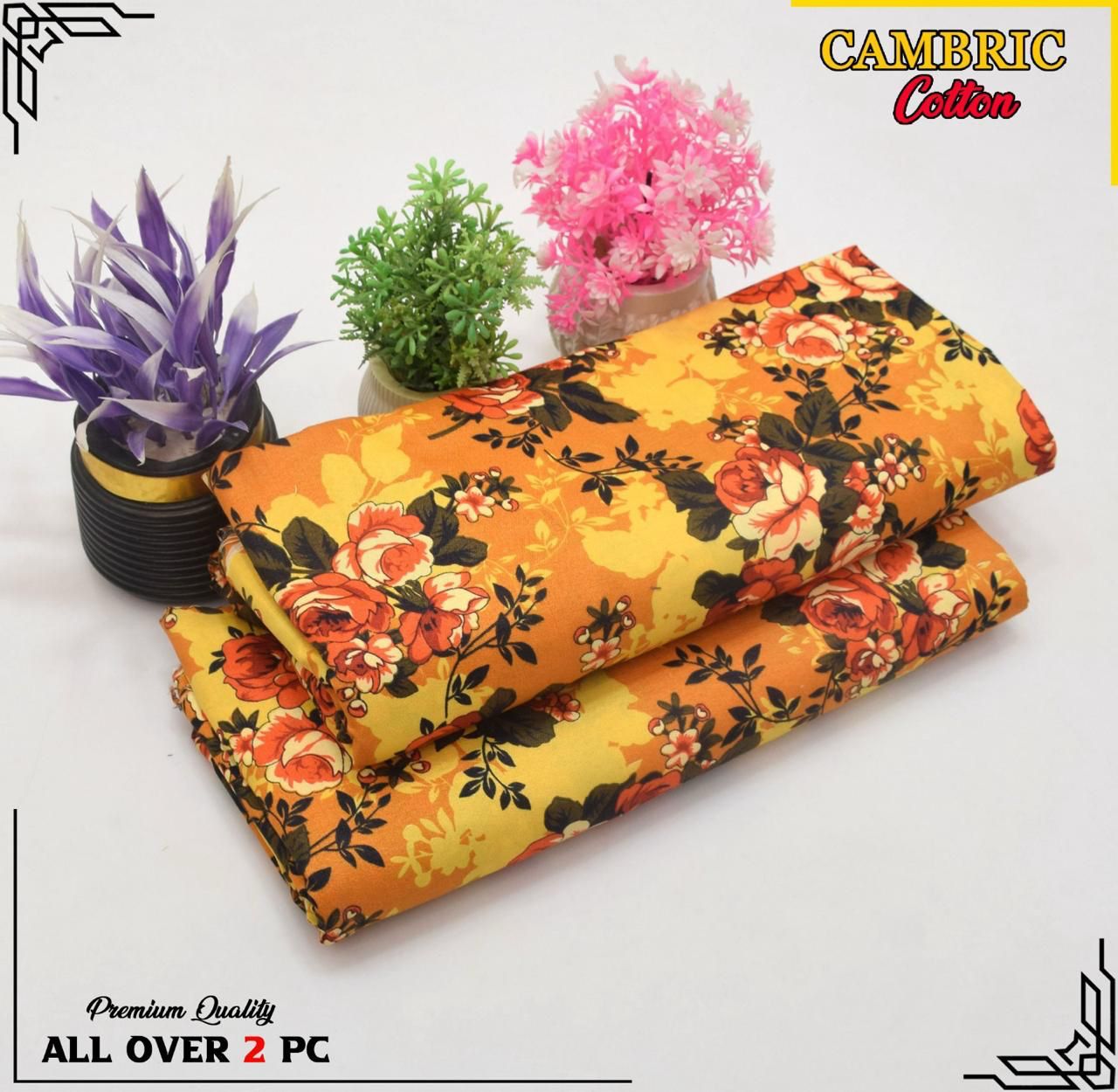 Cambric cotton By Riwaj 2pc D#265
