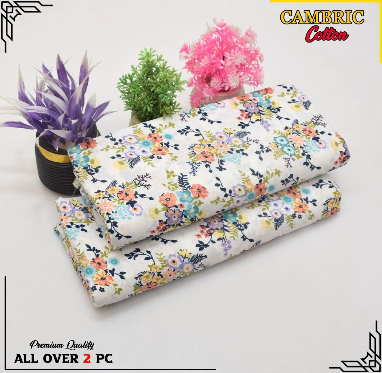 Cambric cotton By Riwaj 2pc D#264