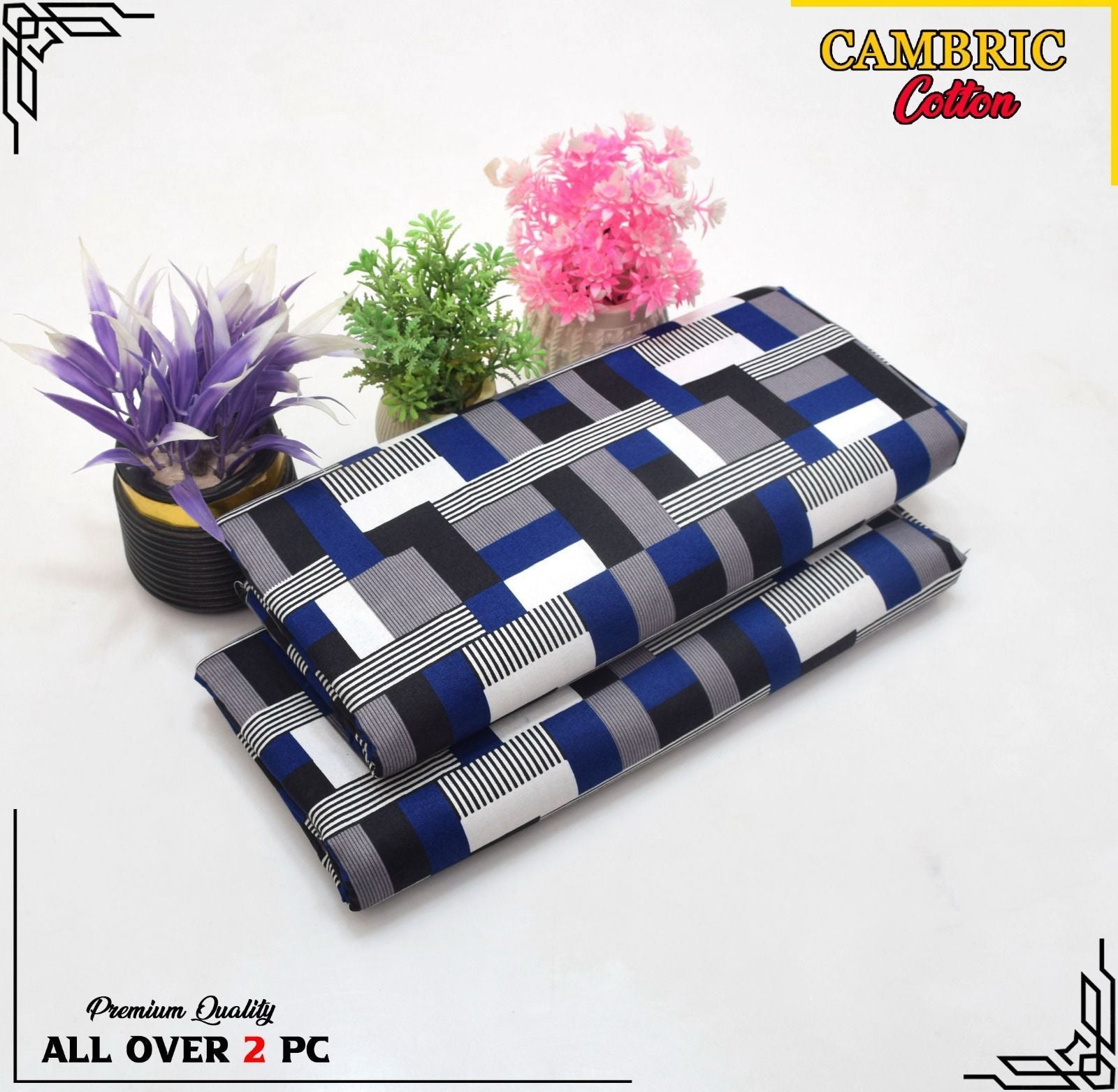 Cambric cotton By Riwaj 2pc D#275