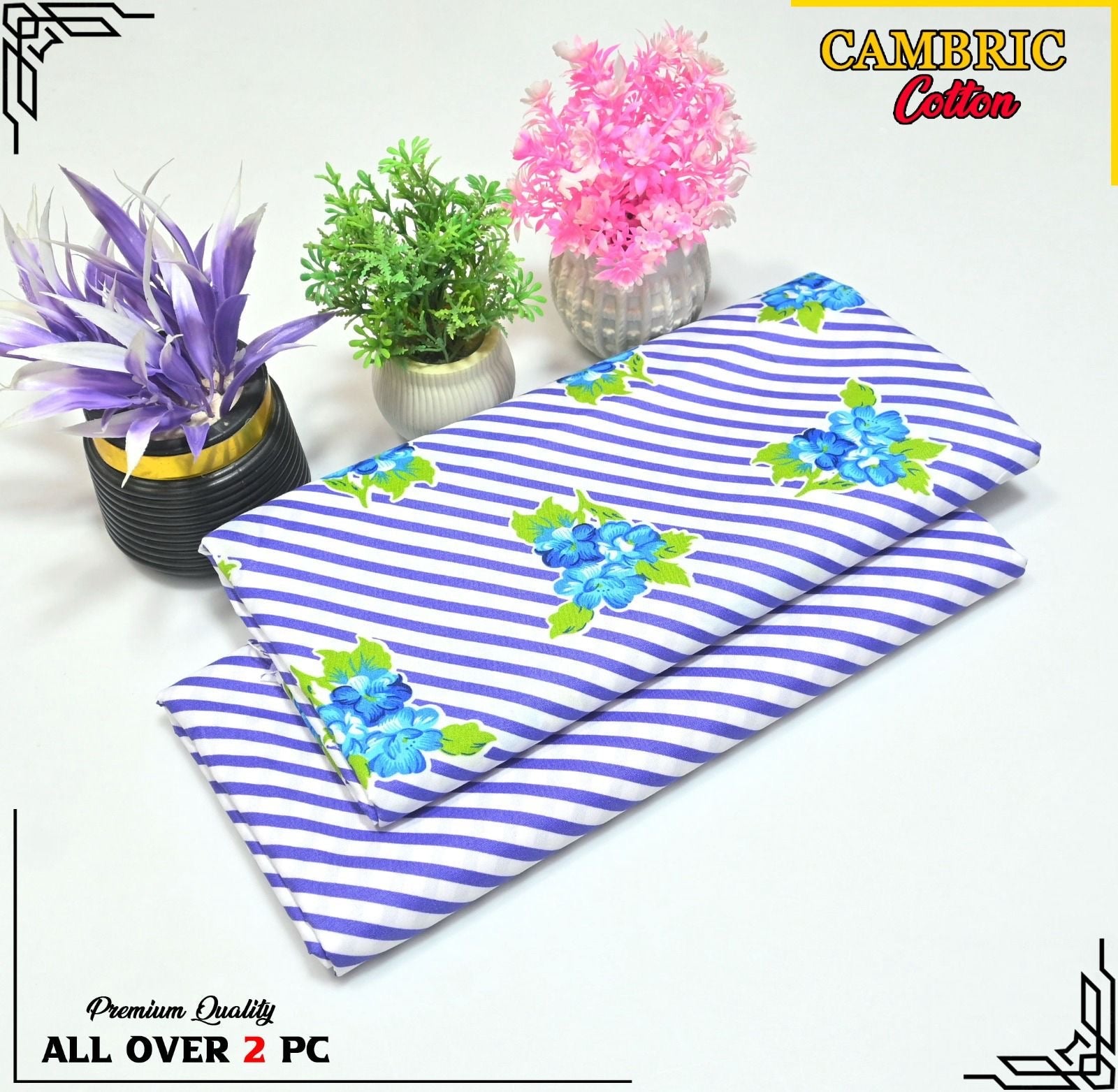 Cambric cotton By Riwaj 2pc D#252
