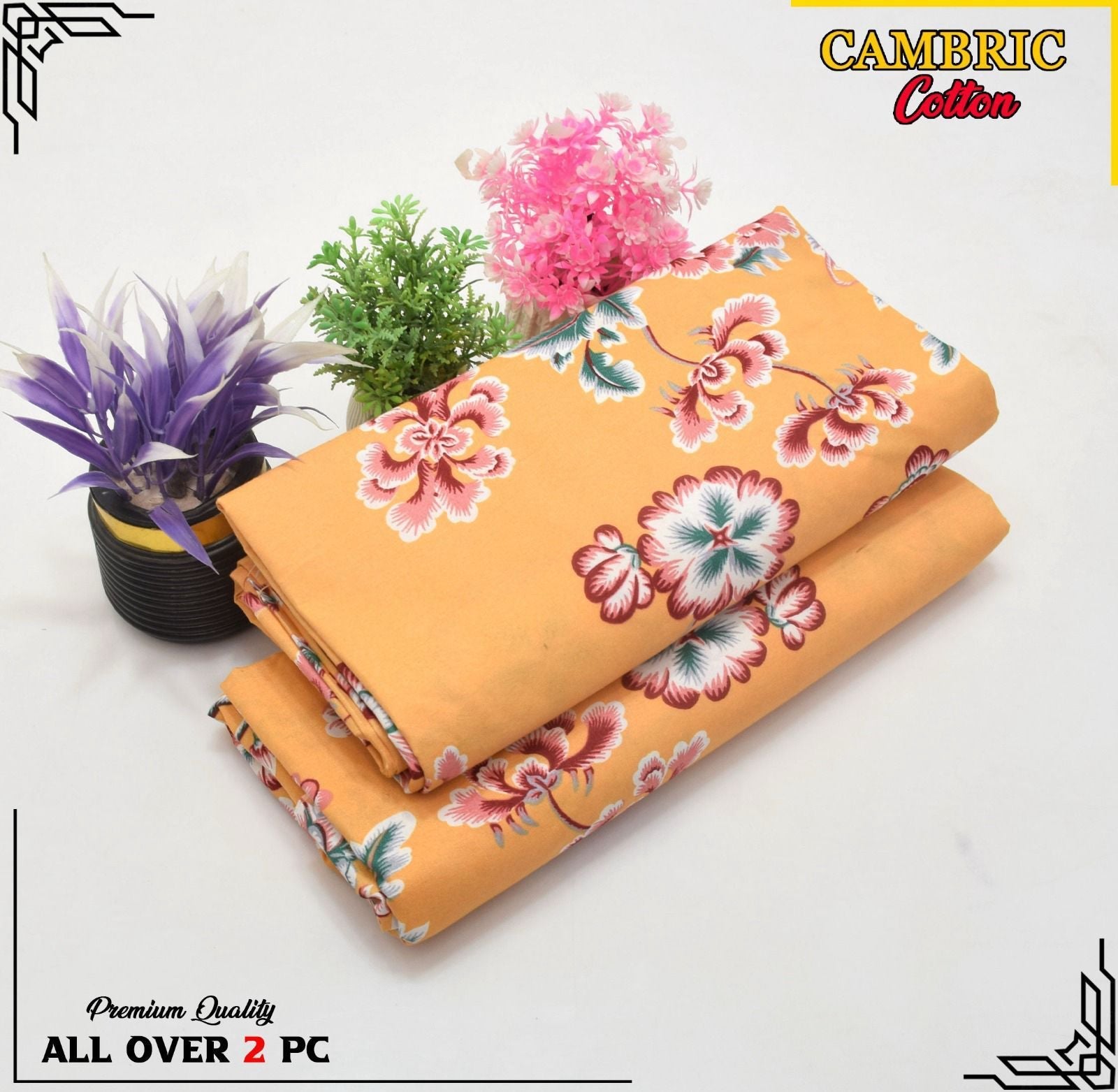 Cambric cotton By Riwaj 2pc D#279