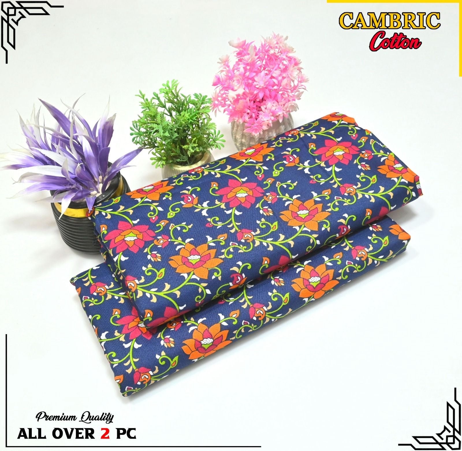 Cambric cotton By Riwaj 2pc D#232