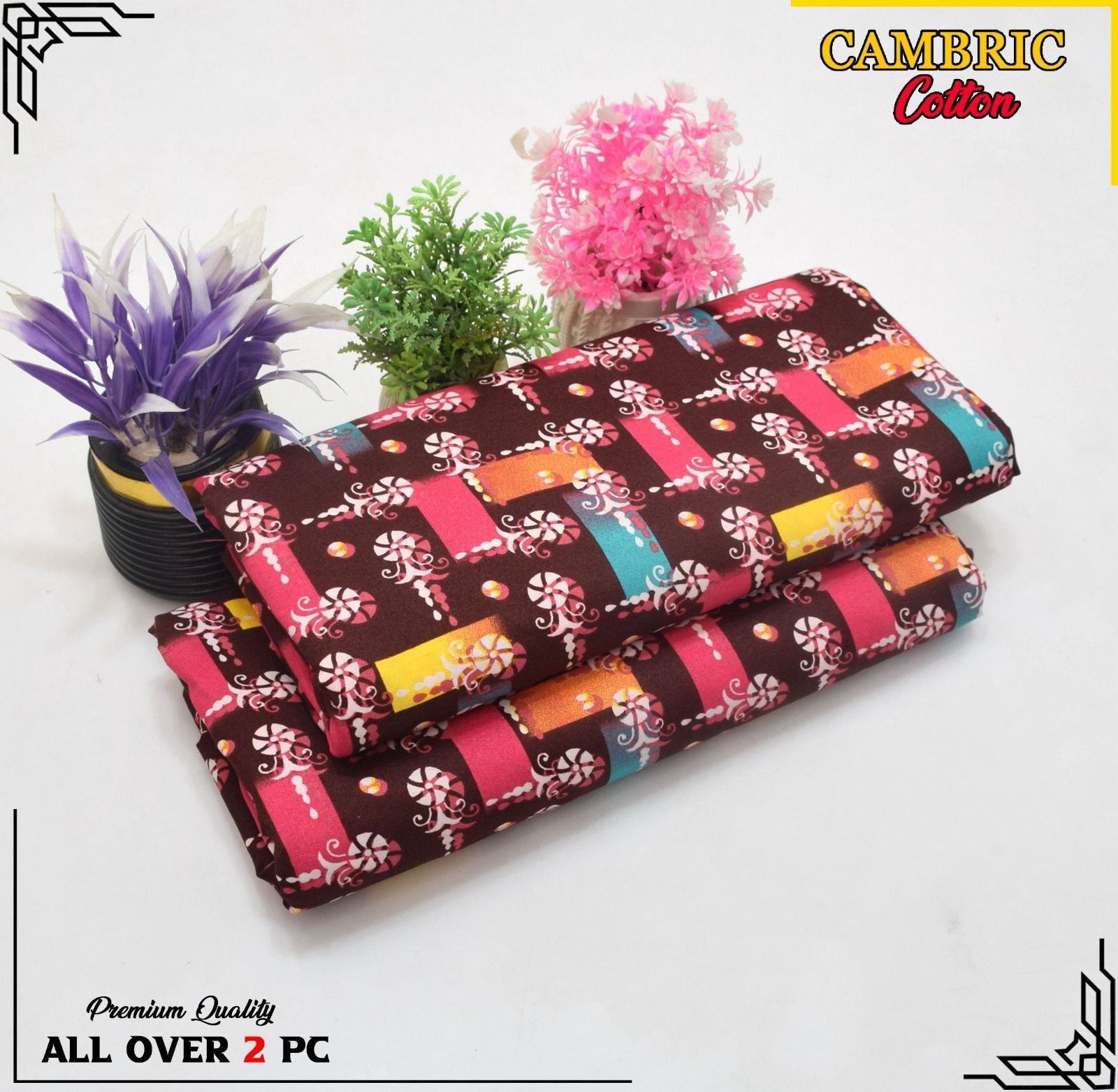 Cambric cotton By Riwaj 2pc D#274