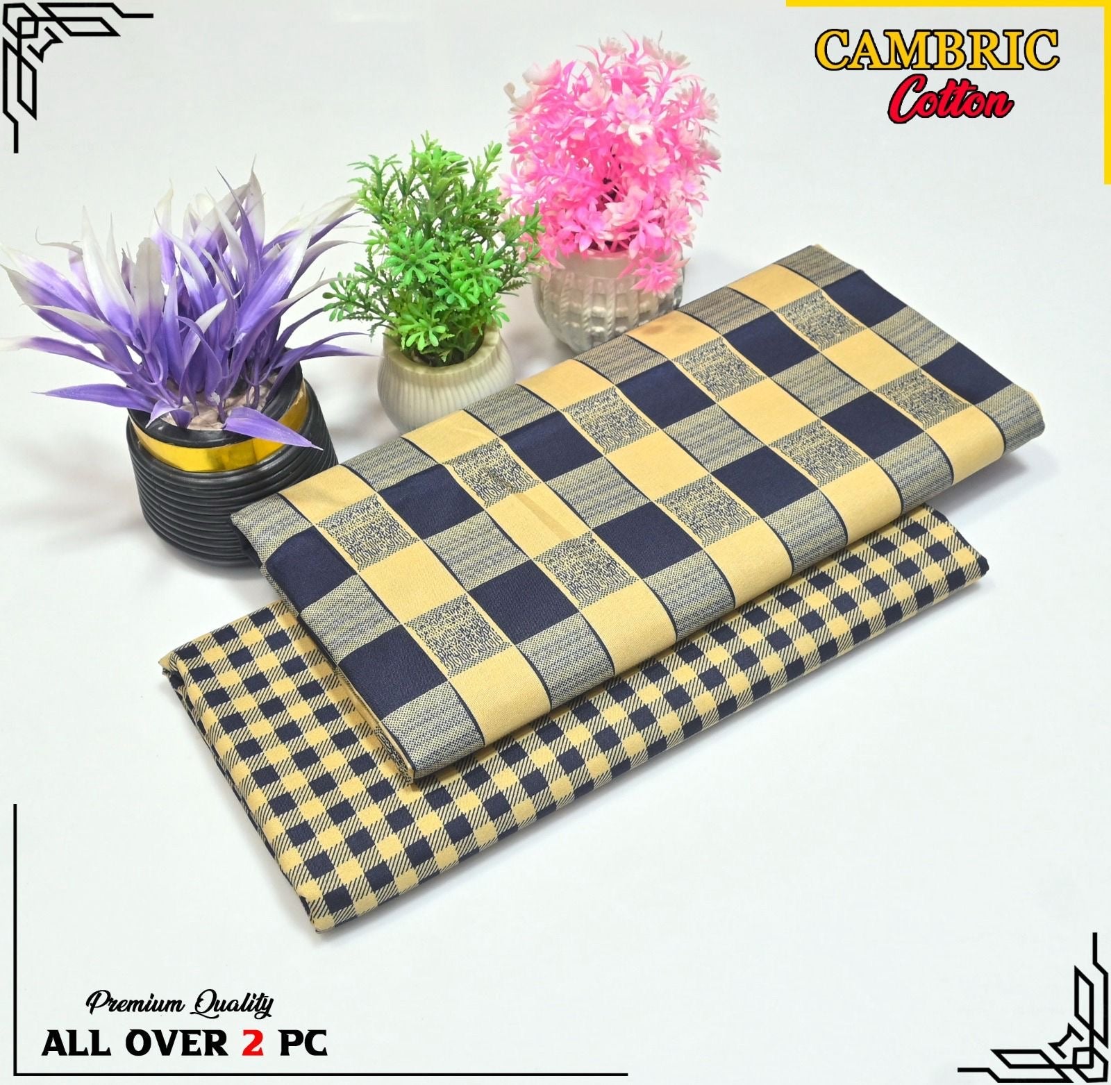 Cambric cotton By Riwaj 2pc D#218