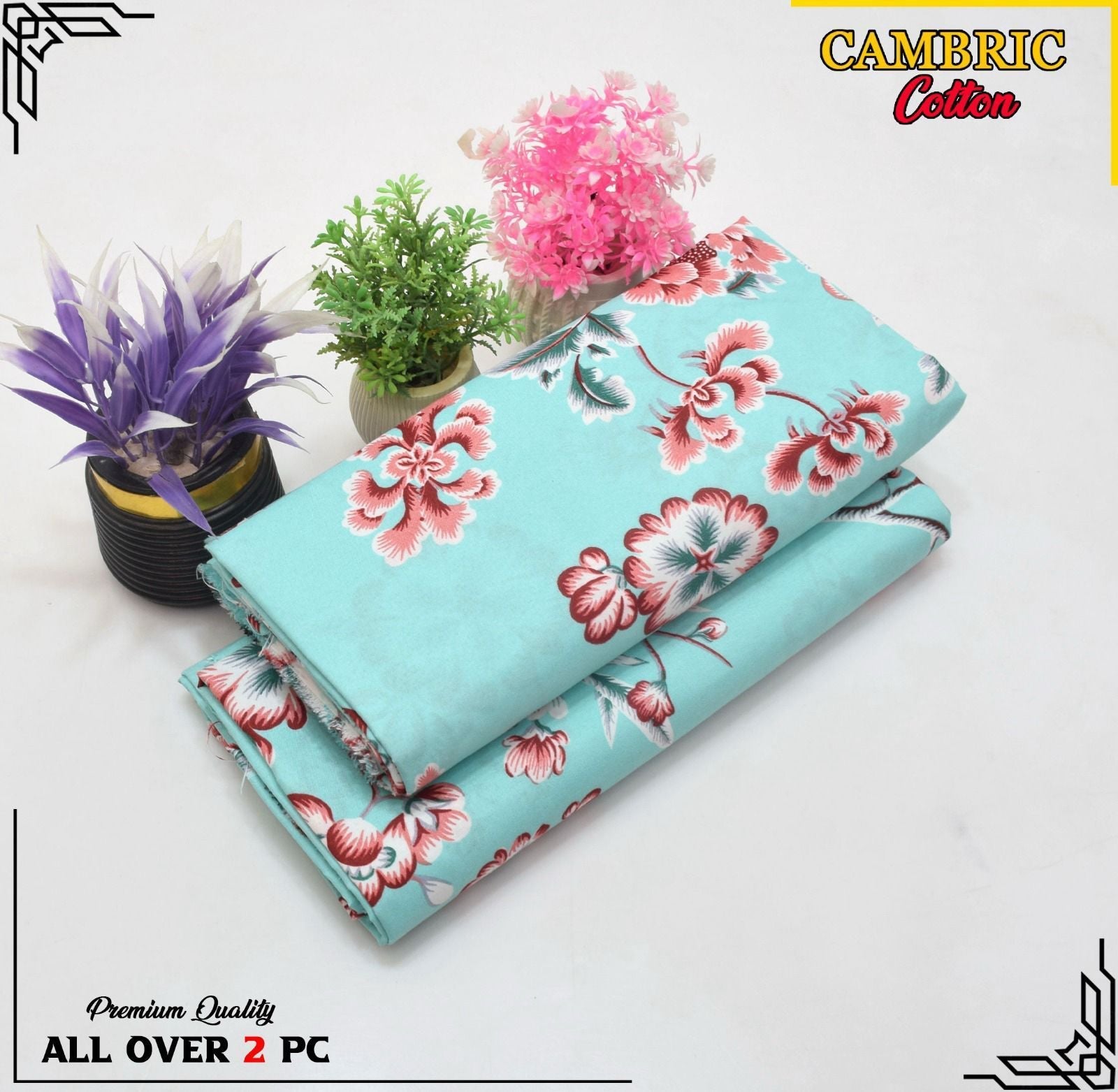 Cambric cotton By Riwaj 2pc D#277