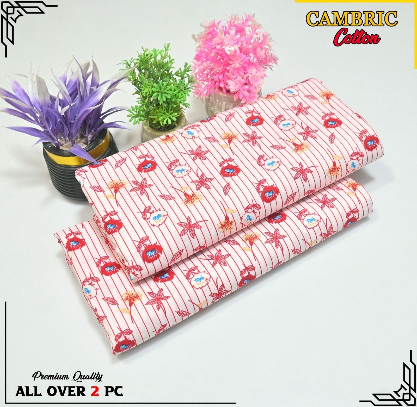 Cambric cotton By Riwaj 2pc D#229