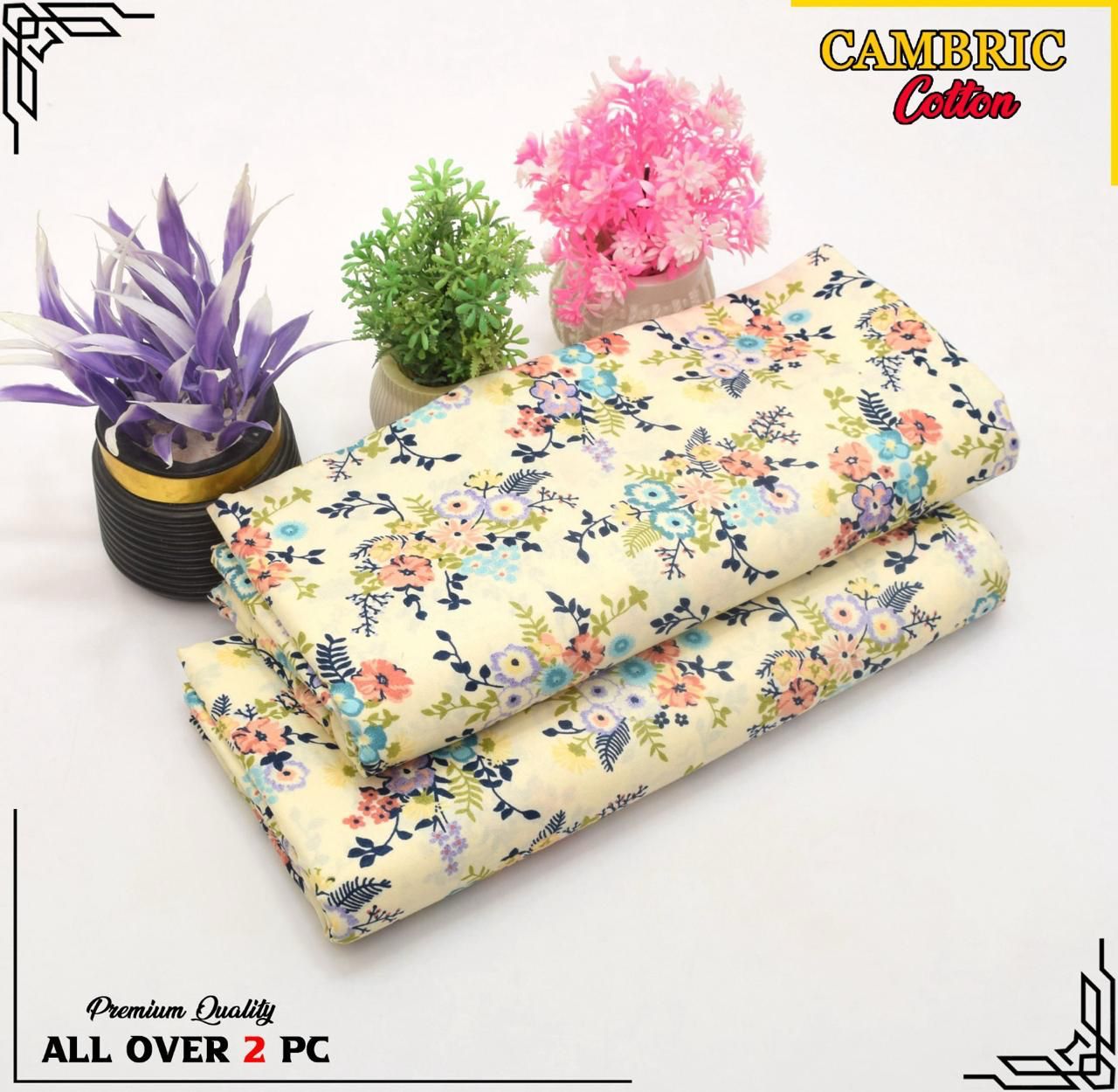 Cambric cotton By Riwaj 2pc D#267