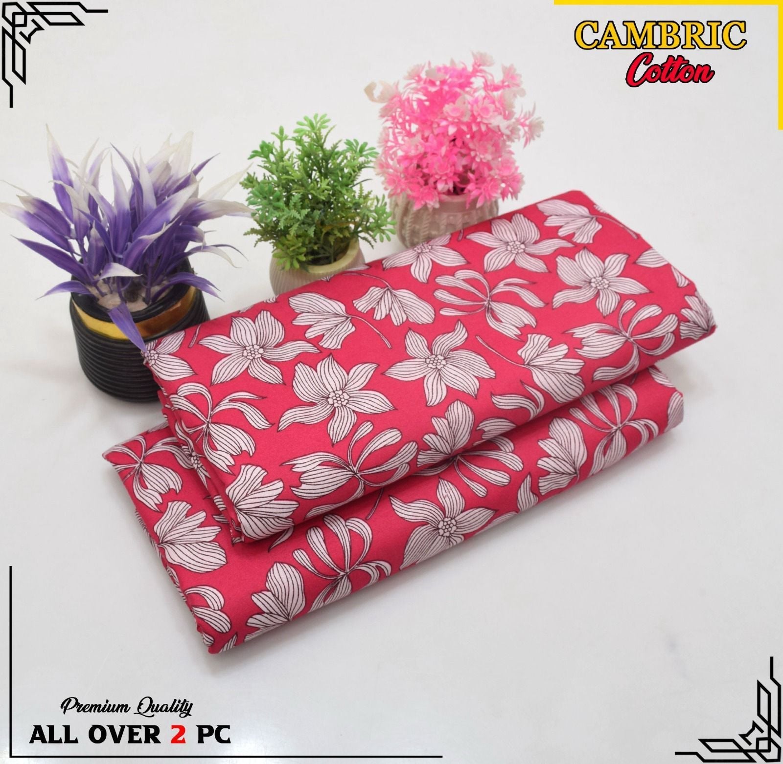 Cambric cotton By Riwaj 2pc D#271
