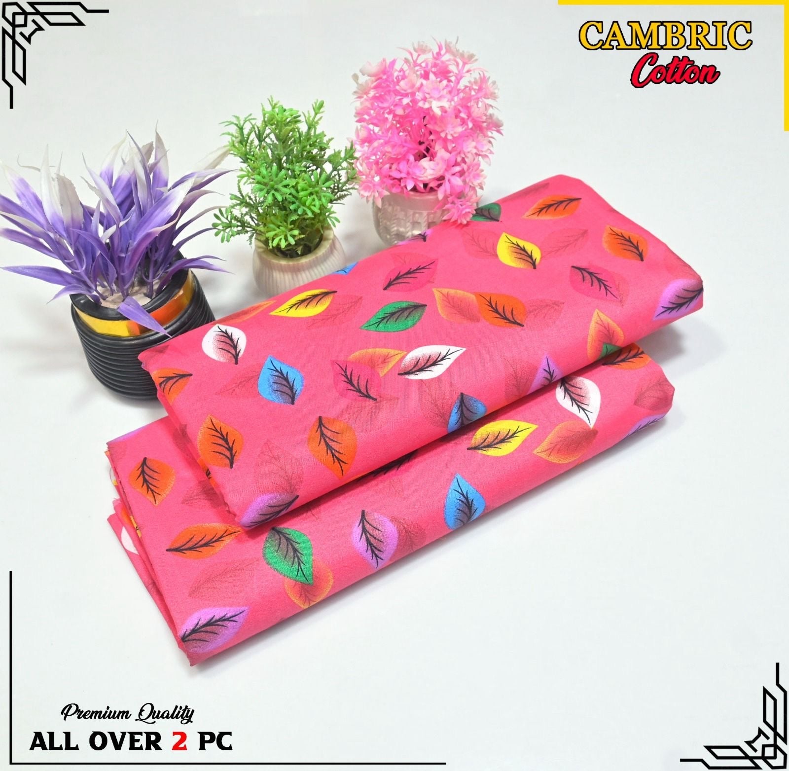 Cambric cotton By Riwaj 2pc D#256