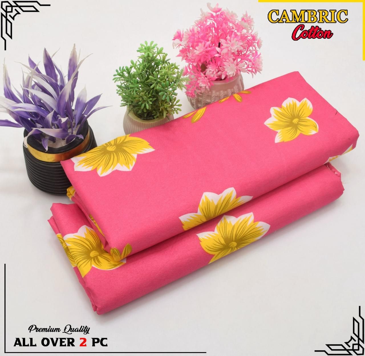 Cambric cotton By Riwaj 2pc D#263