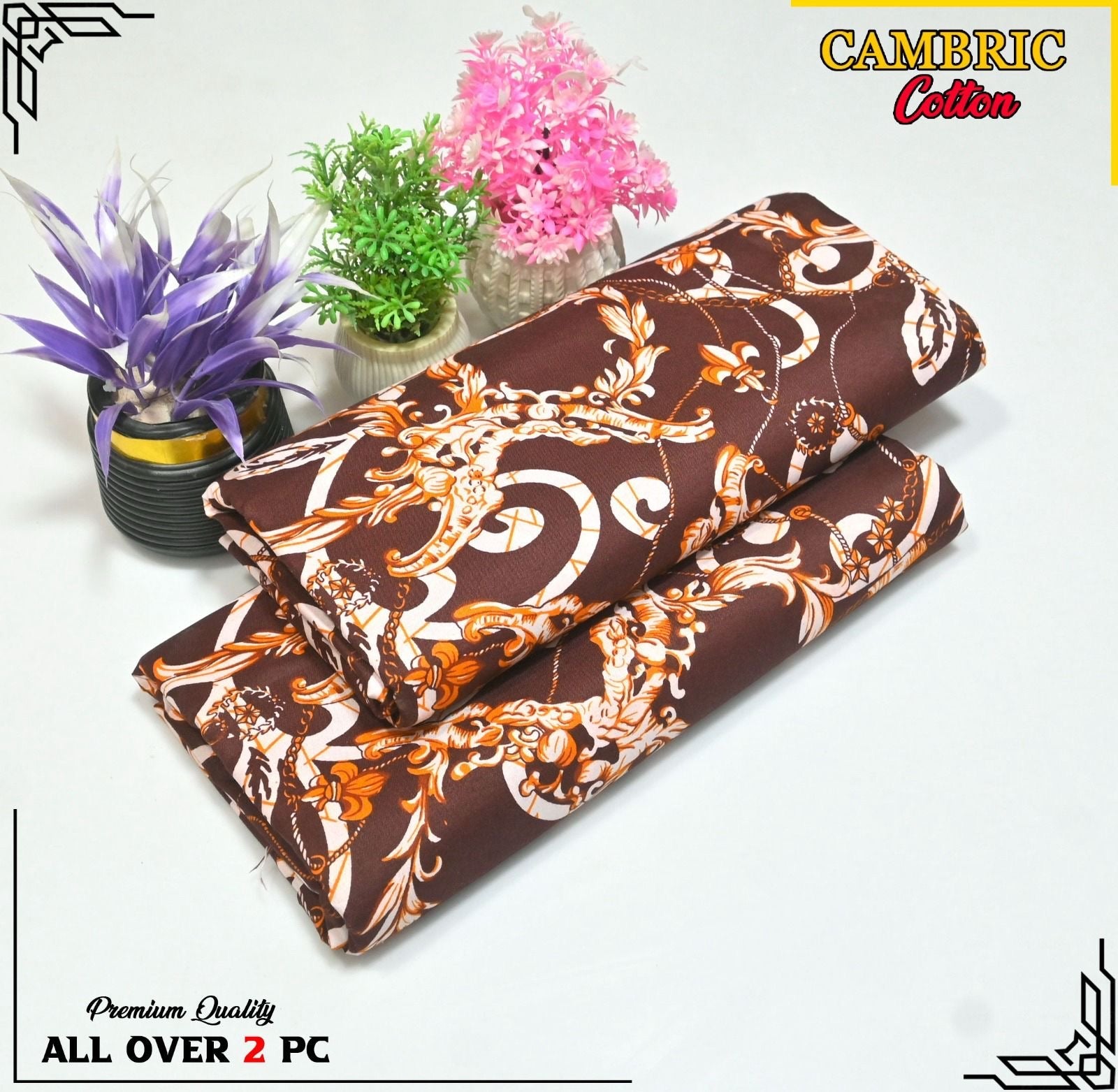 Cambric cotton By Riwaj 2pc D#220