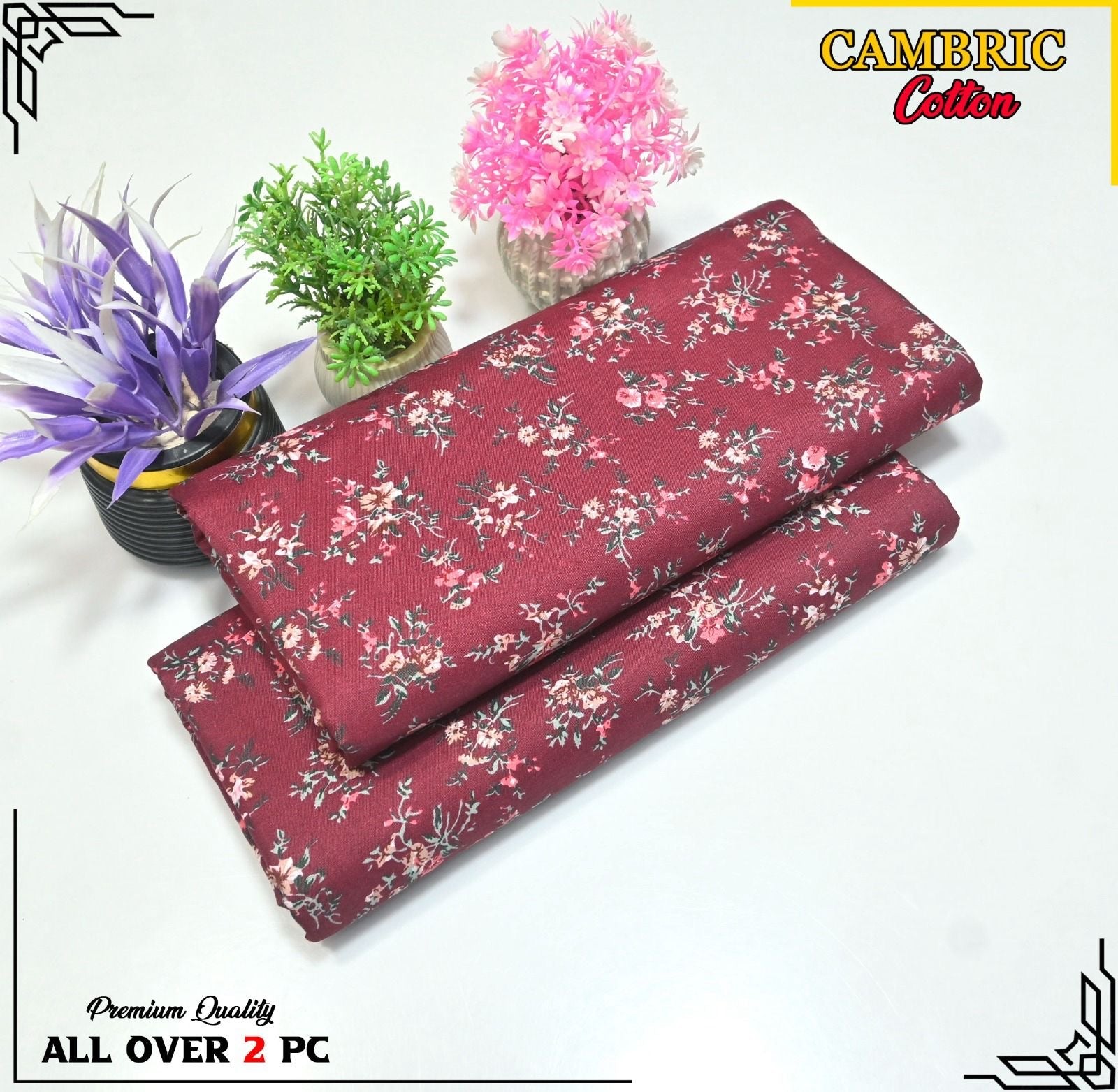 Cambric cotton By Riwaj 2pc D#260