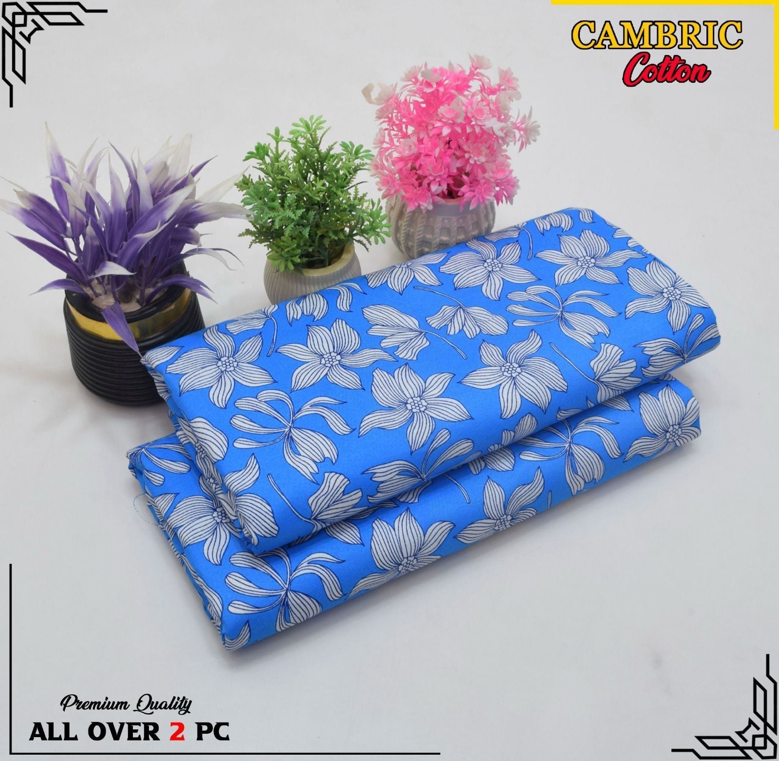 Cambric cotton By Riwaj 2pc D#270