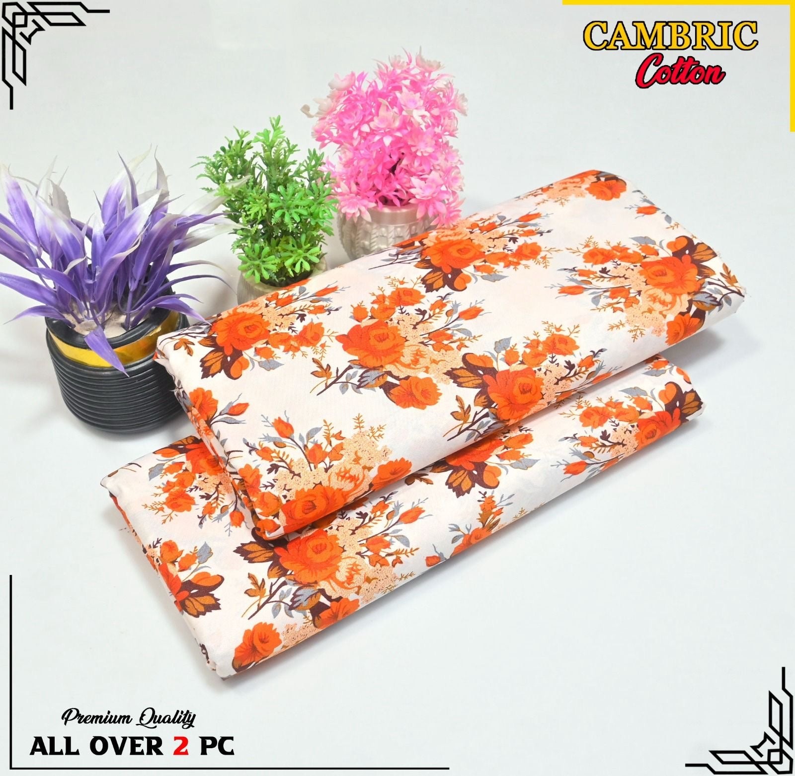 Cambric cotton By Riwaj 2pc D#227