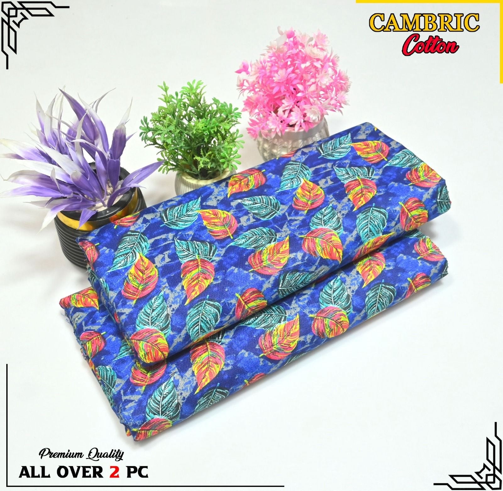Cambric cotton By Riwaj 2pc D#255
