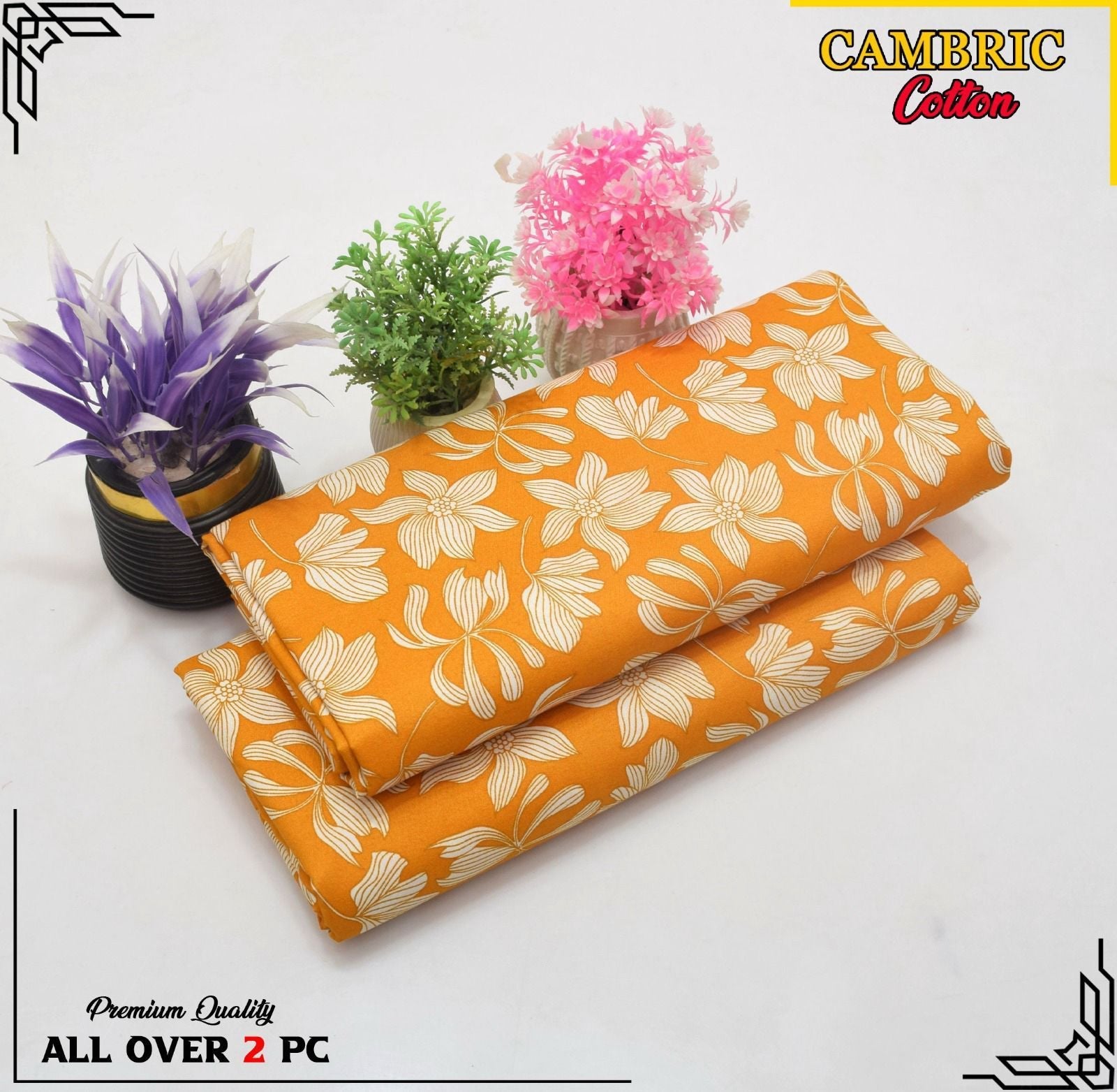 Cambric cotton By Riwaj 2pc D#272
